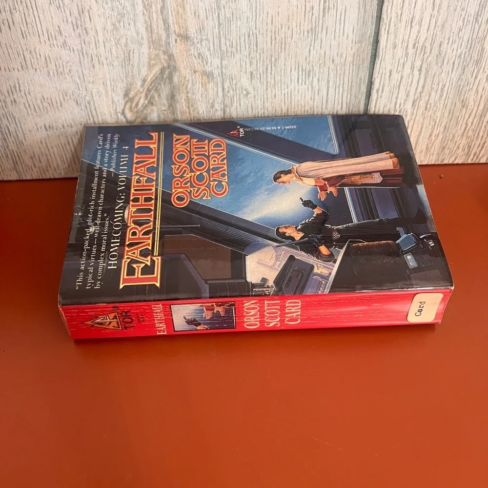 Earthfall Orson Scott Card Homecoming Volume 4 Sci-Fi Paperback 1996 0812532961